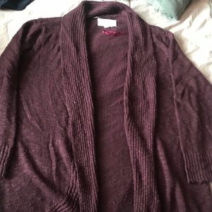 Purple Cardigan